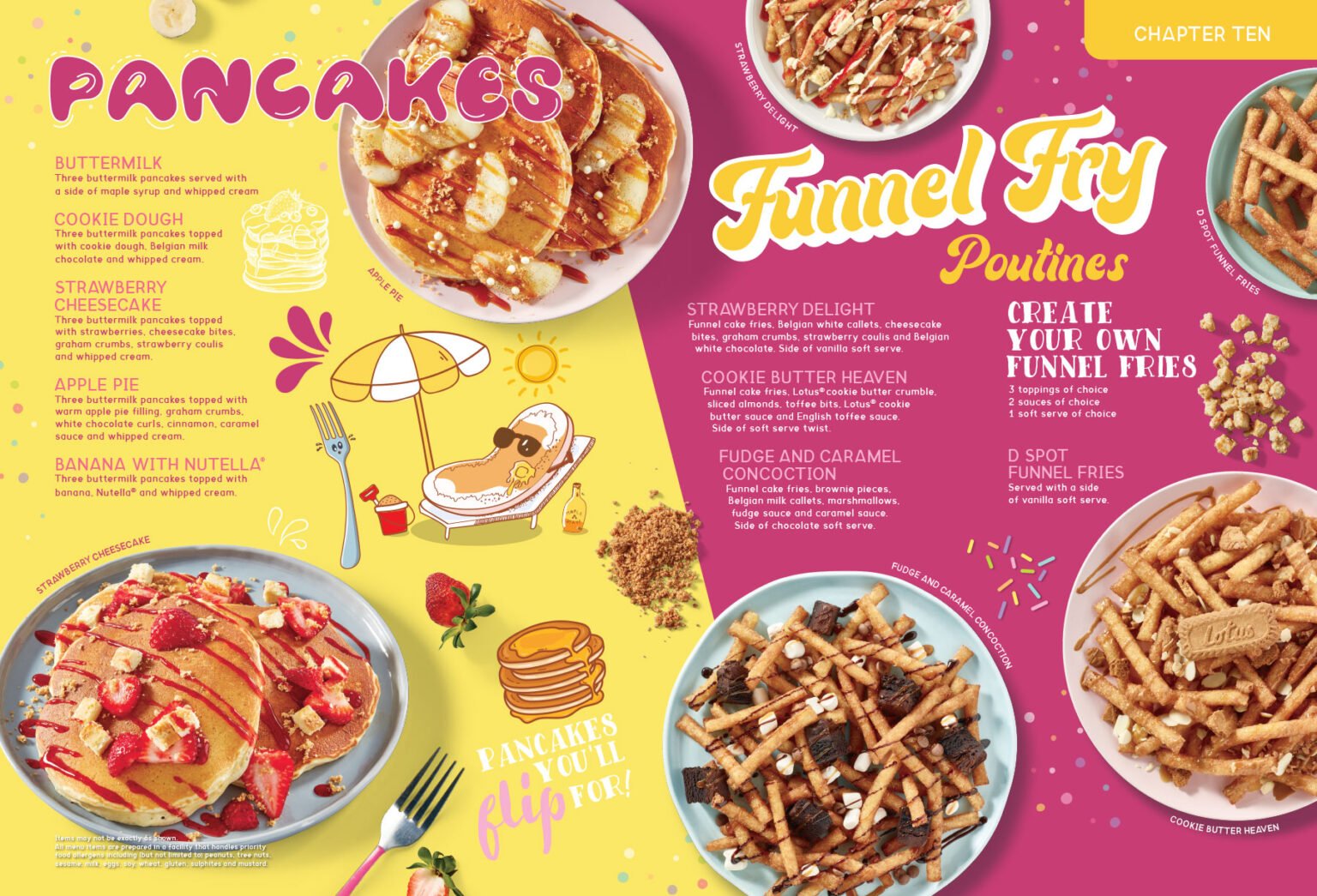 Mid Concept Menu D Spot Dessert Café